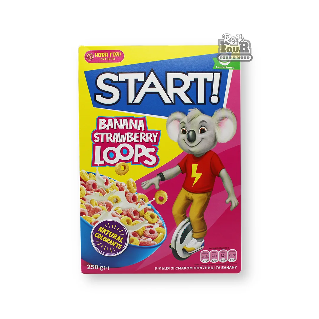 Grain rings “START” strawberry-banana 250g